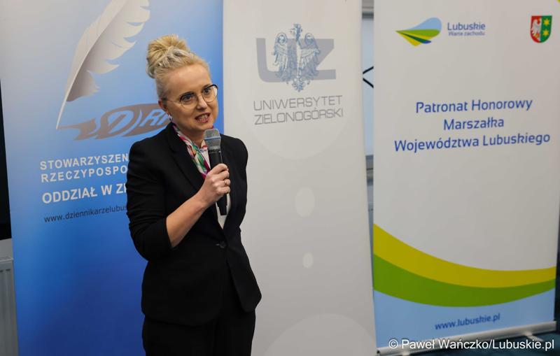 Uroczystość wręczenia nagród w konkursie na Młodzieżowego Dziennikarza Roku Województwa Lubuskiego