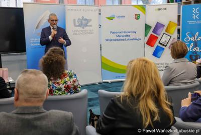 Uroczystość wręczenia nagród w konkursie na Młodzieżowego Dziennikarza Roku Województwa Lubuskiego