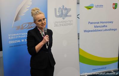 Uroczystość wręczenia nagród w konkursie na Młodzieżowego Dziennikarza Roku Województwa Lubuskiego