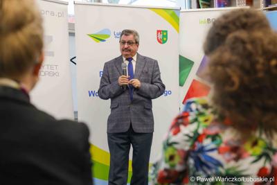 Uroczystość wręczenia nagród w konkursie na Młodzieżowego Dziennikarza Roku Województwa Lubuskiego