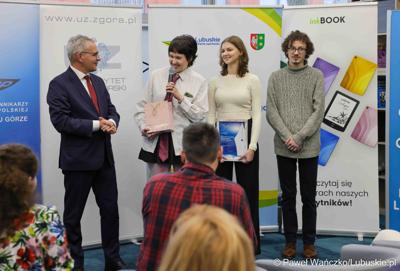 Uroczystość wręczenia nagród w konkursie na Młodzieżowego Dziennikarza Roku Województwa Lubuskiego