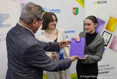 Uroczystość wręczenia nagród w konkursie na Młodzieżowego Dziennikarza Roku Województwa Lubuskiego