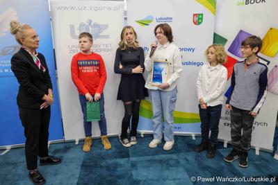 Uroczystość wręczenia nagród w konkursie na Młodzieżowego Dziennikarza Roku Województwa Lubuskiego
