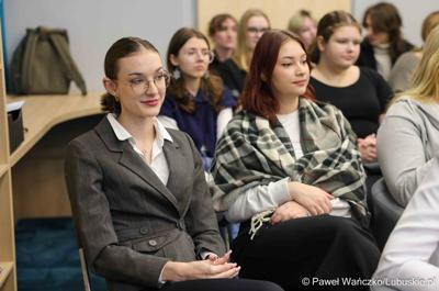 Uroczystość wręczenia nagród w konkursie na Młodzieżowego Dziennikarza Roku Województwa Lubuskiego