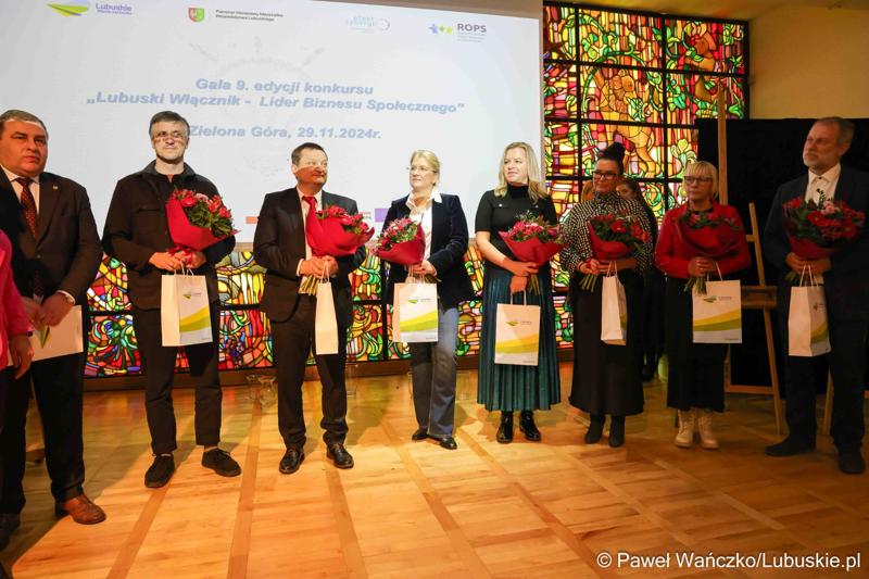 Uroczysta Gala 9. edycji Konkursu "Lubuski Włącznik. Lider Biznesu Społecznego"