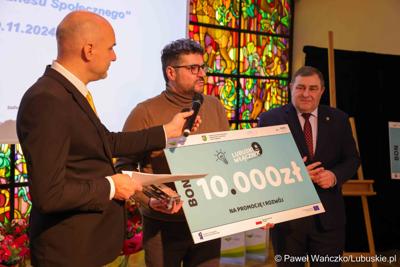 Uroczysta Gala 9. edycji Konkursu "Lubuski Włącznik. Lider Biznesu Społecznego"
