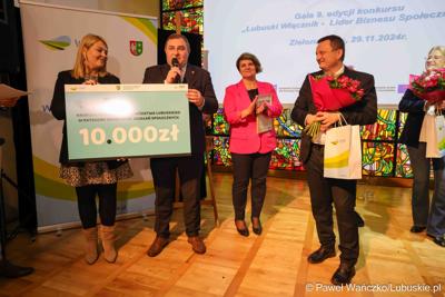 Uroczysta Gala 9. edycji Konkursu "Lubuski Włącznik. Lider Biznesu Społecznego"