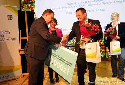 Uroczysta Gala 9. edycji Konkursu "Lubuski Włącznik. Lider Biznesu Społecznego"