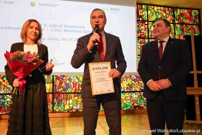 Uroczysta Gala 9. edycji Konkursu "Lubuski Włącznik. Lider Biznesu Społecznego"