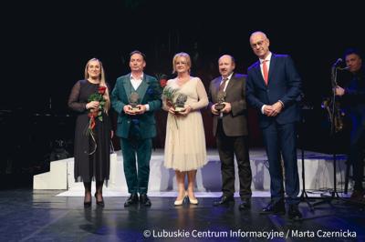 29 listopada 2024 r. Gala Nagród Kulturalnych Marszałka Województwa Lubuskiego i Złotych Dukatów Lubuskich 2024 w Teatrze im. Juliusza Osterwy w Gorzowie Wlkp.