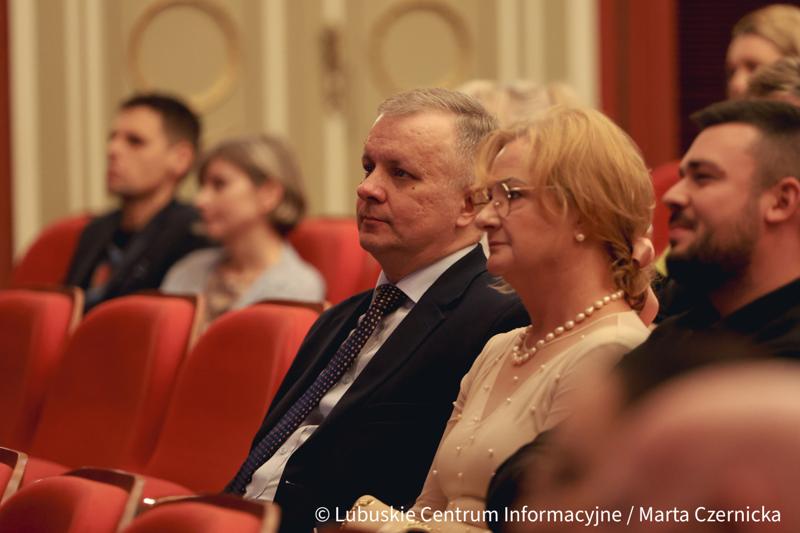 29 listopada 2024 r. Gala Nagród Kulturalnych Marszałka Województwa Lubuskiego i Złotych Dukatów Lubuskich 2024 w Teatrze im. Juliusza Osterwy w Gorzowie Wlkp.