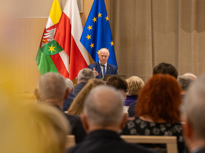 4 grudnia 2024 r. w urzędzie marszałkowskim w Zielonej Górze odbyła się uroczystość 30-lecia Lubuskiego Związku Hodowców Bydła. Jubileuszu pogratulował członek Zarządu Województwa Lubuskiego Zbigniew Kołodziej. 