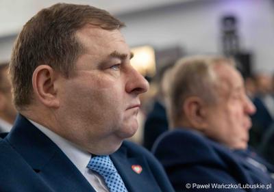 Wicemarszałek Województwa Lubuskiego Grzegorz Potęga podczas otwarcia Lubuskiego Centrum Cyfryzacji Go Cloud oraz Biura Zamiejscowego Urzędu Marszałkowskiego Województwa Lubuskiego z siedzibą w Gorzowie Wlkp. 