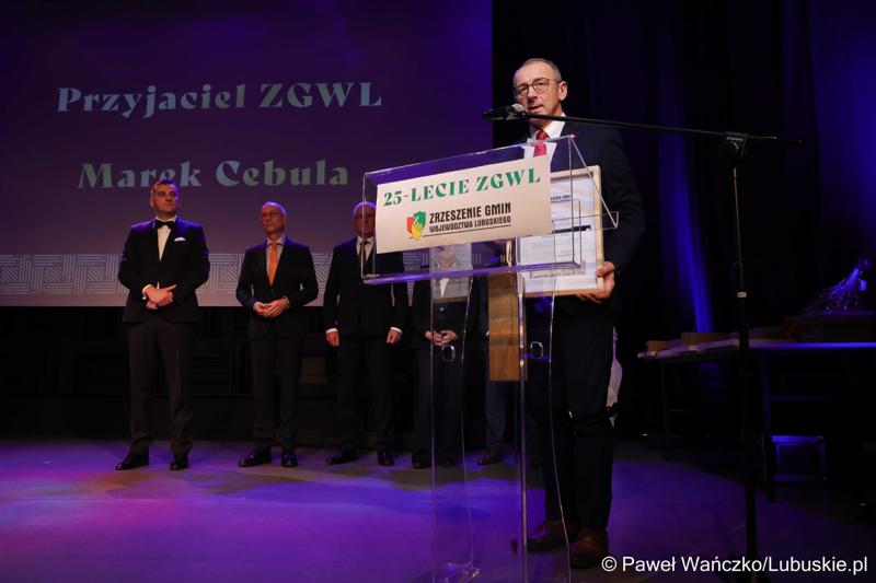 Gala 25-lecia Zrzeszenia Gmin Województwa Lubuskiego w Regionalnym Centrum Animacji Kultury w Zielonej Górze