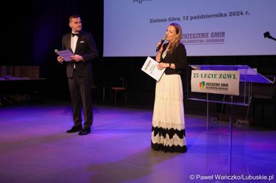 Gala 25-lecia Zrzeszenia Gmin Województwa Lubuskiego w Regionalnym Centrum Animacji Kultury w Zielonej Górze