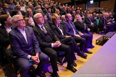 Gala 25-lecia Zrzeszenia Gmin Województwa Lubuskiego w Regionalnym Centrum Animacji Kultury w Zielonej Górze