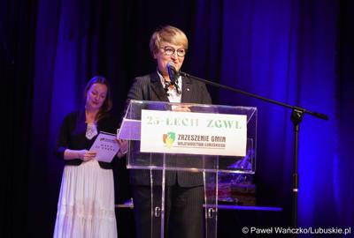 Gala 25-lecia Zrzeszenia Gmin Województwa Lubuskiego w Regionalnym Centrum Animacji Kultury w Zielonej Górze