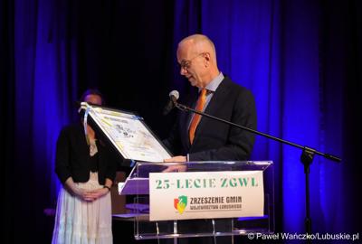 Gala 25-lecia Zrzeszenia Gmin Województwa Lubuskiego w Regionalnym Centrum Animacji Kultury w Zielonej Górze