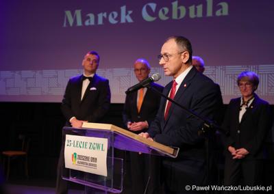 Gala 25-lecia Zrzeszenia Gmin Województwa Lubuskiego w Regionalnym Centrum Animacji Kultury w Zielonej Górze