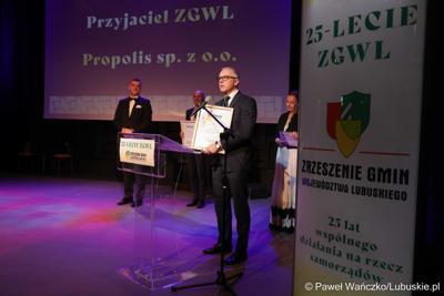 Gala 25-lecia Zrzeszenia Gmin Województwa Lubuskiego w Regionalnym Centrum Animacji Kultury w Zielonej Górze