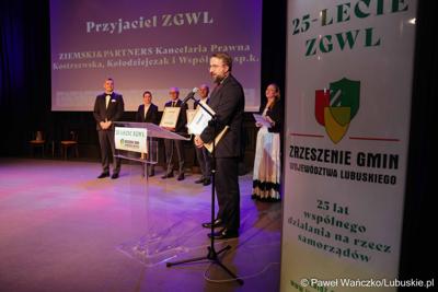 Gala 25-lecia Zrzeszenia Gmin Województwa Lubuskiego w Regionalnym Centrum Animacji Kultury w Zielonej Górze