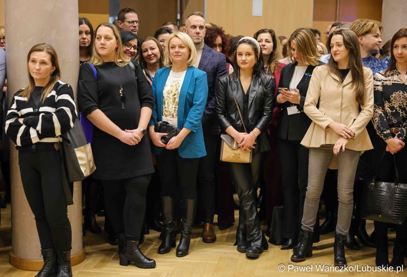 Spotkanie noworoczne z udziałem pracowników Urzędu Marszałkowskiego Województwa Lubuskiego oraz członków Zarządu Województwa