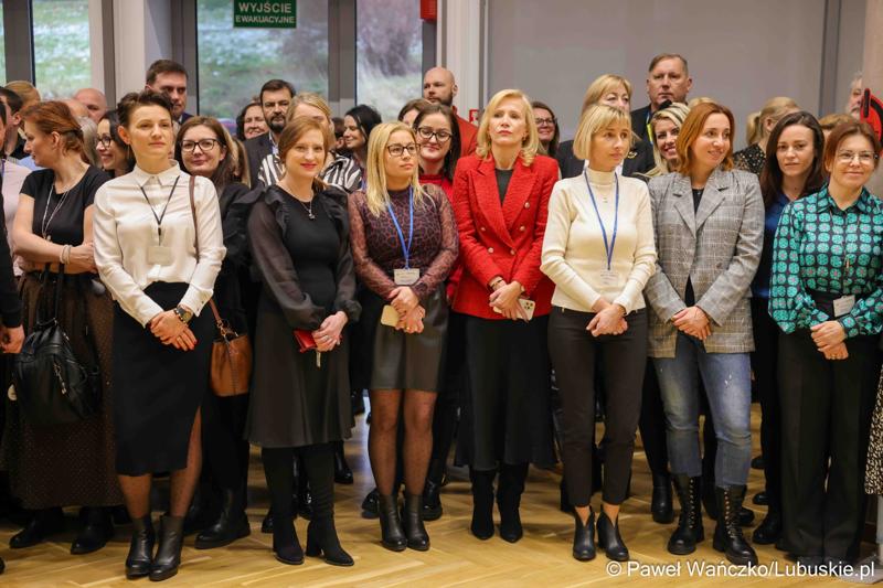 Spotkanie noworoczne z udziałem pracowników Urzędu Marszałkowskiego Województwa Lubuskiego oraz członków Zarządu Województwa