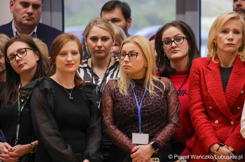 Spotkanie noworoczne z udziałem pracowników Urzędu Marszałkowskiego Województwa Lubuskiego oraz członków Zarządu Województwa