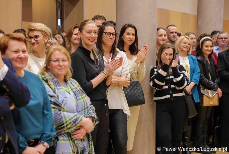 Spotkanie noworoczne z udziałem pracowników Urzędu Marszałkowskiego Województwa Lubuskiego oraz członków Zarządu Województwa