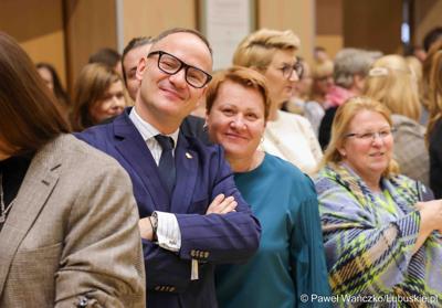 Spotkanie noworoczne z udziałem pracowników Urzędu Marszałkowskiego Województwa Lubuskiego oraz członków Zarządu Województwa