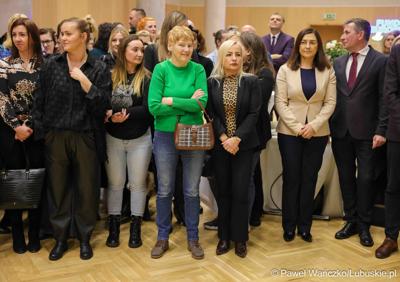 Spotkanie noworoczne z udziałem pracowników Urzędu Marszałkowskiego Województwa Lubuskiego oraz członków Zarządu Województwa