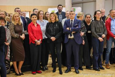 Spotkanie noworoczne z udziałem pracowników Urzędu Marszałkowskiego Województwa Lubuskiego oraz członków Zarządu Województwa