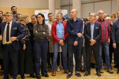 Spotkanie noworoczne z udziałem pracowników Urzędu Marszałkowskiego Województwa Lubuskiego oraz członków Zarządu Województwa