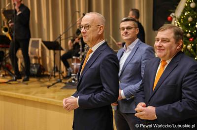 Spotkanie noworoczne z udziałem pracowników Urzędu Marszałkowskiego Województwa Lubuskiego oraz członków Zarządu Województwa
