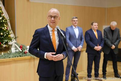 Spotkanie noworoczne z udziałem pracowników Urzędu Marszałkowskiego Województwa Lubuskiego oraz członków Zarządu Województwa