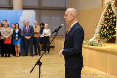 Spotkanie noworoczne z udziałem pracowników Urzędu Marszałkowskiego Województwa Lubuskiego oraz członków Zarządu Województwa