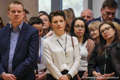 Spotkanie noworoczne z udziałem pracowników Urzędu Marszałkowskiego Województwa Lubuskiego oraz członków Zarządu Województwa