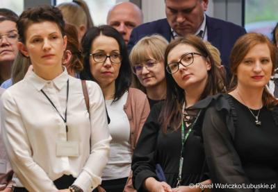 Spotkanie noworoczne z udziałem pracowników Urzędu Marszałkowskiego Województwa Lubuskiego oraz członków Zarządu Województwa