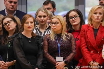 Spotkanie noworoczne z udziałem pracowników Urzędu Marszałkowskiego Województwa Lubuskiego oraz członków Zarządu Województwa