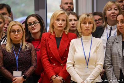 Spotkanie noworoczne z udziałem pracowników Urzędu Marszałkowskiego Województwa Lubuskiego oraz członków Zarządu Województwa