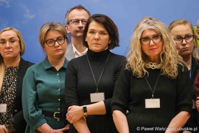 Spotkanie noworoczne z udziałem pracowników Urzędu Marszałkowskiego Województwa Lubuskiego oraz członków Zarządu Województwa