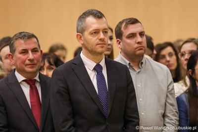 Spotkanie noworoczne z udziałem pracowników Urzędu Marszałkowskiego Województwa Lubuskiego oraz członków Zarządu Województwa