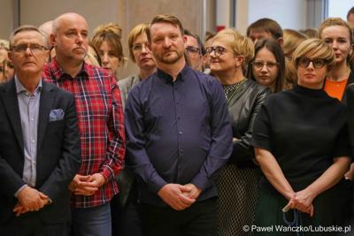 Spotkanie noworoczne z udziałem pracowników Urzędu Marszałkowskiego Województwa Lubuskiego oraz członków Zarządu Województwa