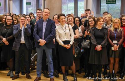 Spotkanie noworoczne z udziałem pracowników Urzędu Marszałkowskiego Województwa Lubuskiego oraz członków Zarządu Województwa