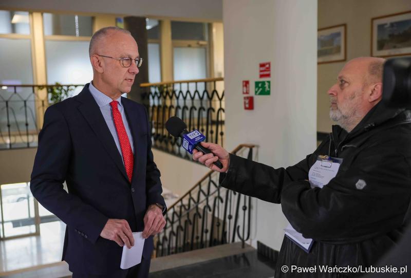 Gospodarcza inauguracja roku 2025 w Sali Kolumnowej Urzędu Marszałkowskiego Województwa Lubuskiego w Zielonej Górze