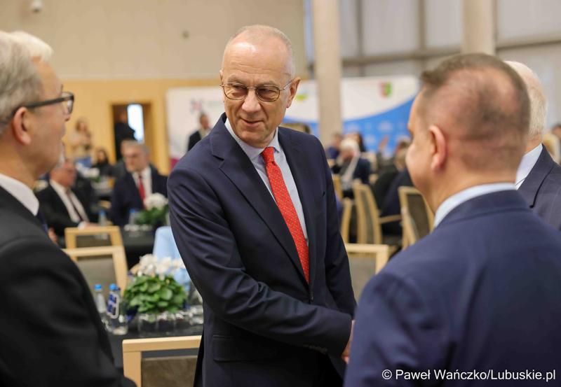 Gospodarcza inauguracja roku 2025 w Sali Kolumnowej Urzędu Marszałkowskiego Województwa Lubuskiego w Zielonej Górze
