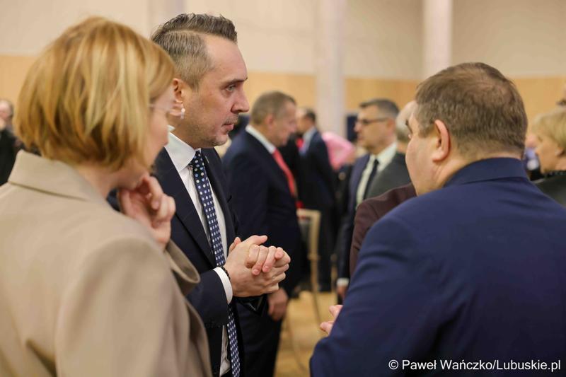 Gospodarcza inauguracja roku 2025 w Sali Kolumnowej Urzędu Marszałkowskiego Województwa Lubuskiego w Zielonej Górze