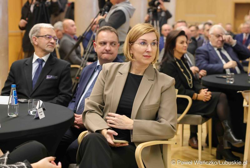 Gospodarcza inauguracja roku 2025 w Sali Kolumnowej Urzędu Marszałkowskiego Województwa Lubuskiego w Zielonej Górze
