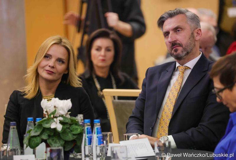 Gospodarcza inauguracja roku 2025 w Sali Kolumnowej Urzędu Marszałkowskiego Województwa Lubuskiego w Zielonej Górze