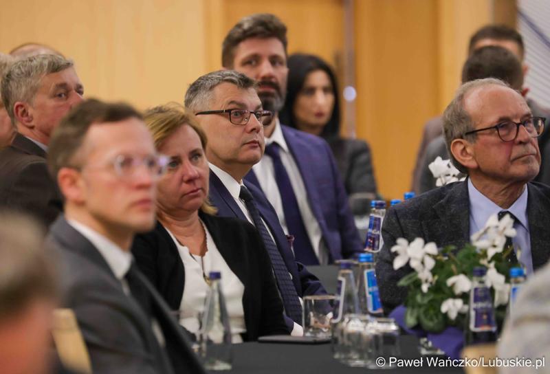 Gospodarcza inauguracja roku 2025 w Sali Kolumnowej Urzędu Marszałkowskiego Województwa Lubuskiego w Zielonej Górze